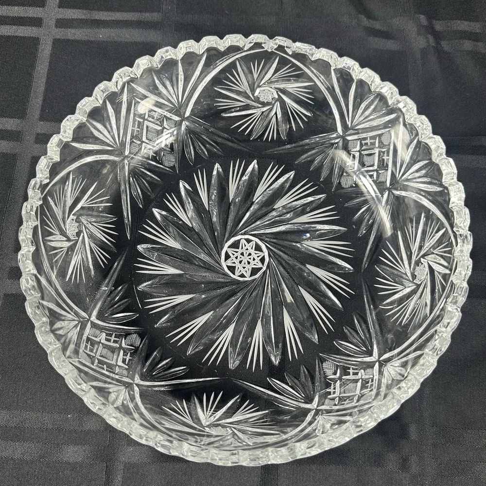 ABP‎ Cut Crystal Bowl 9.5